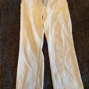 Zara Light Blue Denim Pants